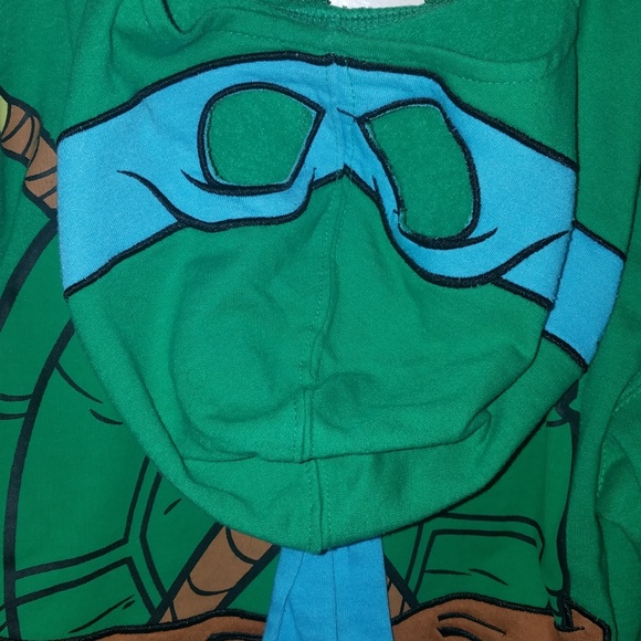 Teenage Mutant Ninji Turtle Hoodie - Kids S - Picture 3 of 4